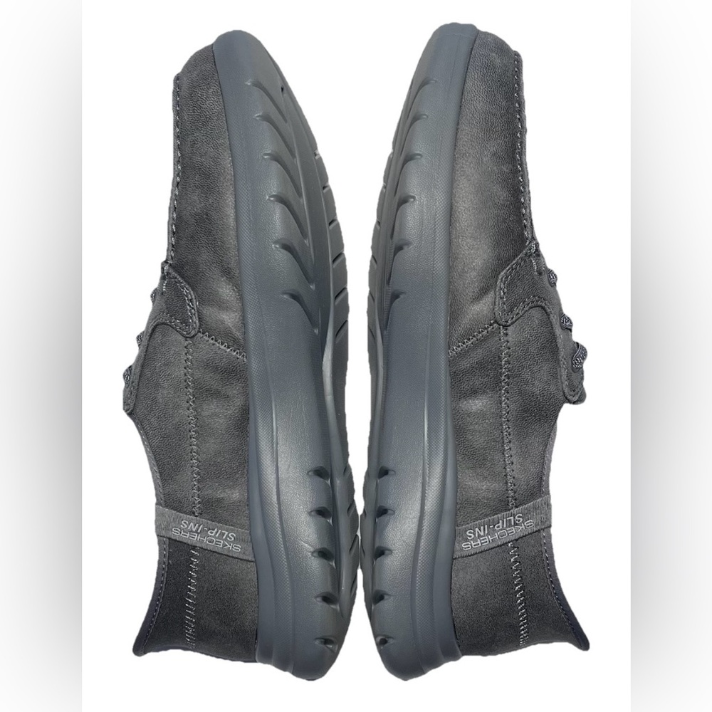 Skechers On The Go Flex Merit Slip In Shoes Charcoal Womens Size 8.5 NWOB Gray - Picture 3 of 8